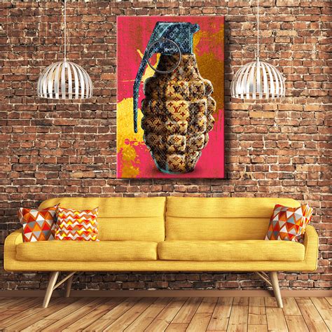 Louis Vuitton Grenade Wall Art 